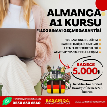 CEM HOCA ile A1 KURSU (%100 GEÇME GARANTİLİ)