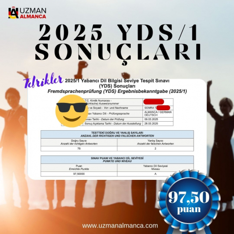 2026 ALMANCA YDS CANLI DERS